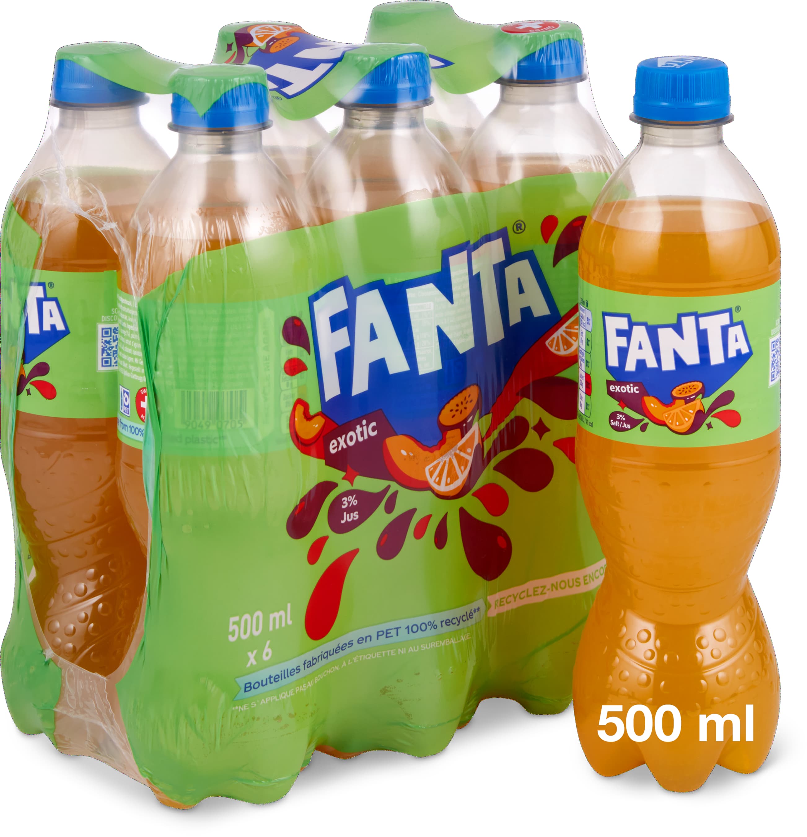 Fanta Bibita ai frutti esotici 6x500ml